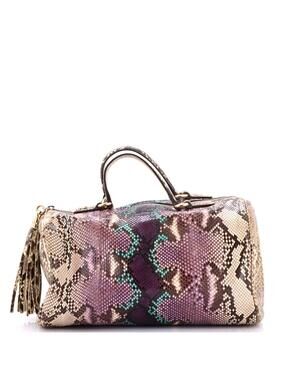 Gucci Soho Boston Bag Python #311776G98B